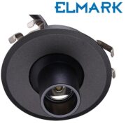 VGRADNA LED SVETILKA EL-CF03 fi 28 mm 1W 12V 4000K ČRNA ALI SREBRNA