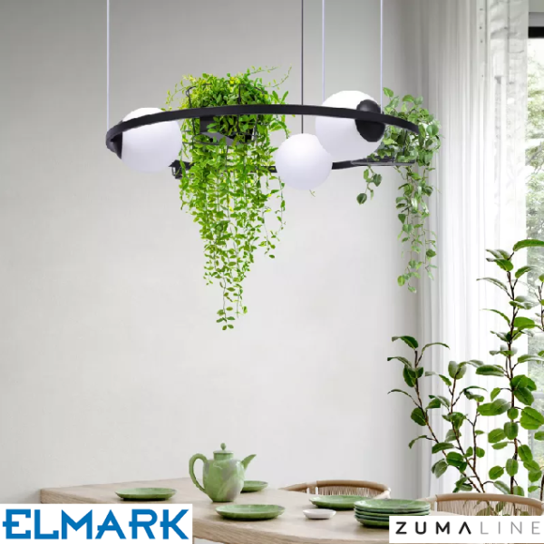 VISEČI LESTENEC ZUMA LINE-PLANT fi 780 mm 3XE27