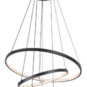 ZATEMNILNA VISEČA LED SVETILKA BELIZA 600 mm 90W 3000K DO 6500K Z DALJINSKIM UPRAVLJANJEM V DVEH BARVAH