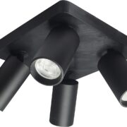 ČETVERNI REFLEKTOR ELITE 4XGU10 BELI ALI ČRNI