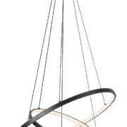 ZATEMNILNA VISEČA LED SVETILKA BELIZA 600 mm 75W 3000K DO 6500K Z DALJINSKIM UPRAVLJANJEM V DVEH BARVAH