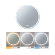 OGLEDALO Z LED SVETILKO MIRRA LED MIRROR fi 600 mm 21W 2700K DO 6500K IP44