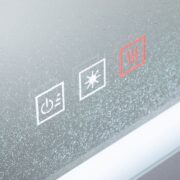 OGLEDALO Z LED SVETILKO MIRRA LED MIRROR 600X800 mm 22W 2700K DO 6500K IP44