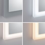 OGLEDALO Z LED SVETILKO MIRRA LED MIRROR 600X800 mm 22W 2700K DO 6500K IP44