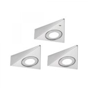 SENZORSKA LED SVETILKA TRIAS SET 3X2,7W 3000K ALI 4000K