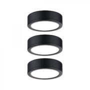 VGRADNA/NADGRADNA LED SVETILKA PUKK SET 3X3,5W 2700K V TREH BARVAH