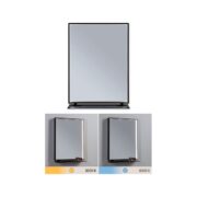 OGLEDALO Z LED SVETILKO MIRRA LED MIRROR 620X450 mm 11W 3000K DO 6500K IP44