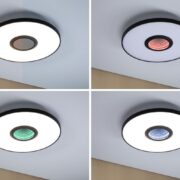 ZATEMNILNA RGB LED SVETILKA SPACEGLOW THREE fi 400 mm 21W 3000K DO 6500K Z DALJINSKIM UPRAVLJANJEM