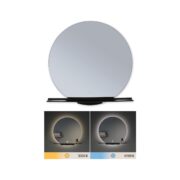 OGLEDALO Z LED SVETILKO MIRRA LED MIRROR fi 500 mm 10,5W 3000K DO 6500K IP44