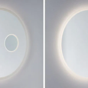 OGLEDALO Z LED SVETILKO IN LEČO MIRRA LED MIRROR fi 600 mm 20W 4000K IP44