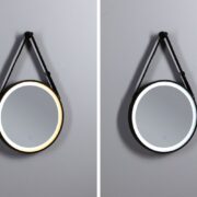 OGLEDALO Z LED SVETILKO MIRRA LED MIRROR fi 400 mm 7,5W 2700K DO 6500K IP44