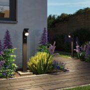 SENZORSKI VRTNI LED STEBRIČEK CUFF 782 mm 10W 3000K IP44 V DVEH BARVAH