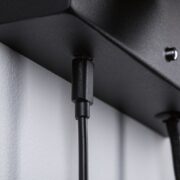 ZATEMNILNA STENSKA LED SVETILKA S STIKALOM IN USB VHODOM JERIK 2,4W 3000K BELA ALI ČRNA