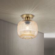 STROPNA SVETILKA CARNEVAL fi 200 mm 1XE27 V ŠTIRIH BARVAH