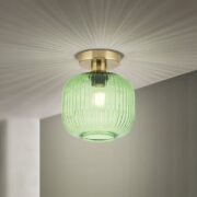 STROPNA SVETILKA CARNEVAL fi 200 mm 1XE27 V ŠTIRIH BARVAH