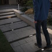 SOLARNA TALNA LED SVETILKA DOMENIC 80X80 mm 0,1W 3000K IP67