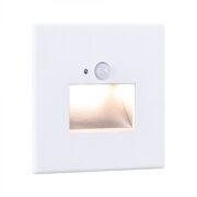 SENZORSKA VGRADNA LED SVETILKA ZA V DOZO EDGE 1,2W 2700K V TREH BARVAH