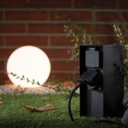 VRTNI STEBRIČEK Z 4 VTIČNICAMI IP44