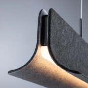 VISEČA ZATEMNILNA LED SVETILKA NOYAN 1000 mm 2X24W 2700K