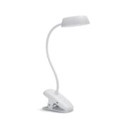 AKUMULATORSKA TOUCH ZATEMNILNA LED SVETILKA S ŠČIPALKO DONUTCLIP 3W 4000K BELA ALI ROZA EYE COMFORT