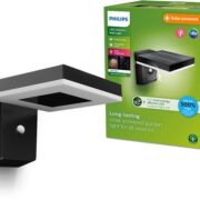 SENZORSKA SOLARNA STENSKA LED SVETILKA ZONAL 1,3W 3000K IP44