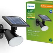 SOLARNA STENSKA LED SVETILKA JIVIY 1,4W 2700K IP44