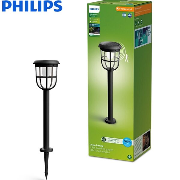 SENZORSKA SOLARNI VRTNI LED STEBRIČEK RADII 600 mm 1,3W IP44