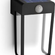 SENZORSKA SOLARNA STENSKA LED SVETILKA SHROUD 2,3W IP44