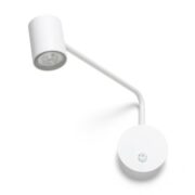 STENSKA BRALNA SVETILKA S STIKALOM FILIP GU10 5W BELA ALI ČRNA