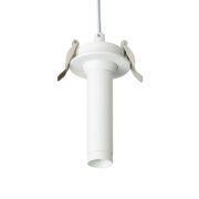 ZATEMNILNA VGRADNA SVETILKA LUMIS fi 65 7W 3000K BELA ALI ČRNA