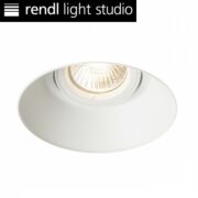 VGRADNA SVETILKA BREZ OKVIRJA IPSO fi 125 mm GU10 IP65 BELA ALI ČRNA