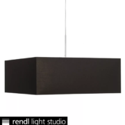 VISEČA SVETILKA TEMPO 500X500 mm E27 60W BELA ALI ČRNA