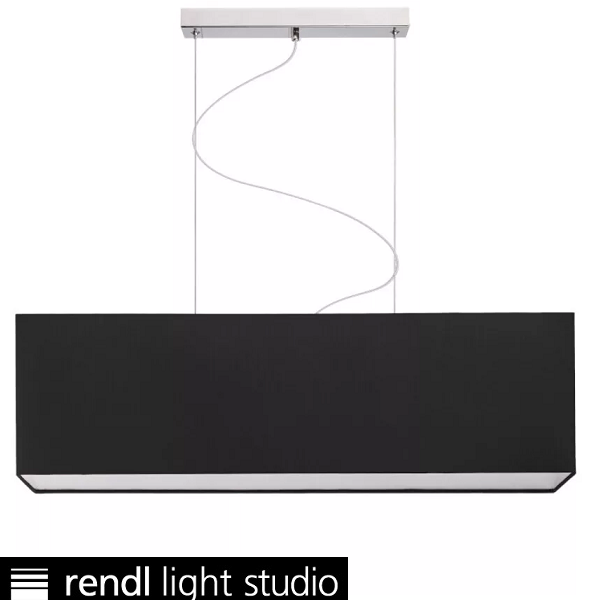 VISEČA SVETILKA LOPE 800X220 mm E27 4X60W BELA ALI ČRNA