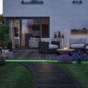 SOLARNI LED TRAK 10 METROV 3,8W RGB IP44 Z DALJINSKIM UPRAVLJANJEM