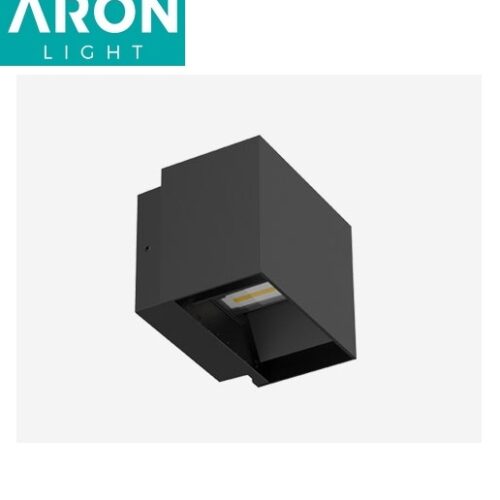 zunanja-kvadratna-stenska-led-svetilka-nastavljivi-snopi-gor-dol