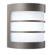 ZUNANJA STENSKA SVETILKA CALGARY E27 IP44 INOX ALI ANTRACIT