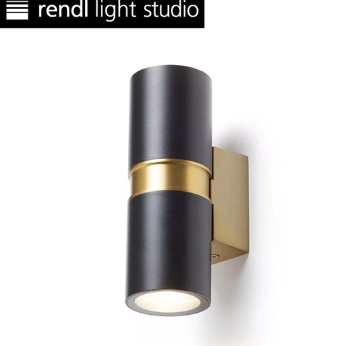 zunanja-stenska-svetilka-gu10-črna-ip54