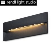 VGRADNA LED SVETILKA REP 180 mm 6W 3000K IP65 BELA ALI ČRNA