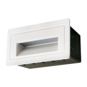 VGRADNA LED SVETILKA YOGA 3W 3000K IP54 BELA ALI ČRNA