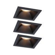VGRADNA ZATEMNILNA LED SVETILKA COLE 88X88 mm SET 3X6W 2700K IP44 V ŠTIRIH BARVAH VGRADNA ZATEMNILNA LED SVETILKA COLE 88X88 mm SET 3X6W 2700K IP44 V ŠTIRIH BARVAH