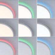 ZATEMNILNA LED SVETILKA ATRIA SHINE BACKLIGHT fi 400 mm 32+3W 3000K DO 6500K+RGB Z DALJINSKIM UPRAVLJANJEM