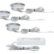 VGRADNI SET FURNITURE DOWNLIGHT fi 65 mm 3X4,5W V DVEH BARVAH