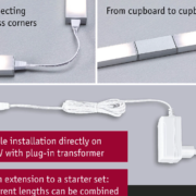 SENZORSKA PODELEMENTNA POHIŠTVENA LED SVETILKA INLINE 2X550 mm 2X6W 3000K DO 6500K V DVEH BARVAH SENZORSKA PODELEMENTNA POHIŠTVENA LED SVETILKA INLINE 2X550 mm 2X6W 3000K DO 6500K V DVEH BARVAH