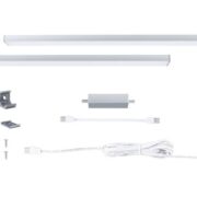 SENZORSKA PODELEMENTNA POHIŠTVENA LED SVETILKA INLINE 2X350 mm 2X4W 3000K DO 6500K V DVEH BARVAH