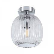 STROPNA SVETILKA RUYA fi 150 mm E14 20W IP44 V DVEH BARVAH
