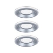 ZATEMNILNA VGRADNA LED SVETILKA SORMUS fi 100 mm SET 3X4,8+1,5W 3000K IP65 V TREH BARVAH