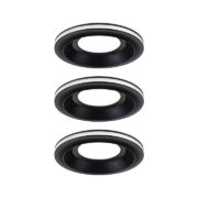 ZATEMNILNA VGRADNA LED SVETILKA SORMUS fi 100 mm SET 3X4,8+1,5W 3000K IP65 V TREH BARVAH