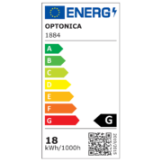 E27/G120 LED SIJALKA 18W 2700K, 4000K ALI 6000K