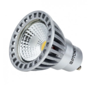 ZATEMNILNA GU10 LED SIJALKA 6W COB 50° 4000K ALI 6000K