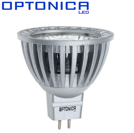GU5,3/MR16 LED SIJALKA 4W COB 50° 3000K, 4000K ALI 6000K